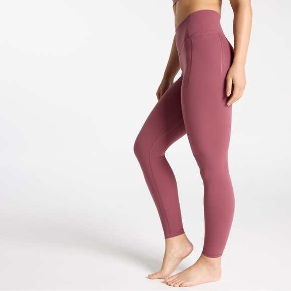 New Raspberry Size S Small CALIA Women's Inspire High Rise 7/8 Legging $99 - Picture 4 of 6
